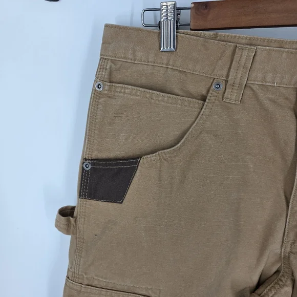 Wrangler RIGGS Workwear Ranger Cargo Pants 34x32 Bark Tan - Picture 9 of 10